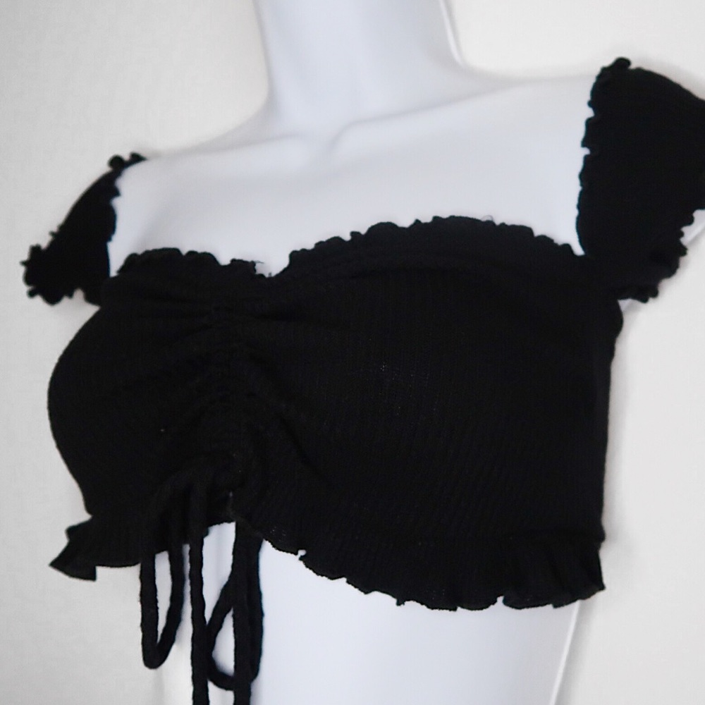 Fashion Nova | Off Shoulder Crop Top - Picture 3 of 5